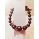 Bracelet perle noire 